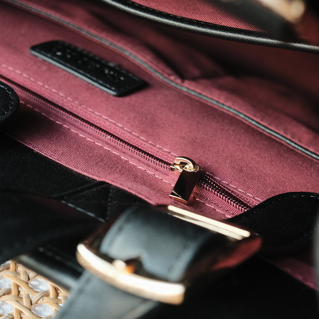 Faye Tote Bag / Full Black