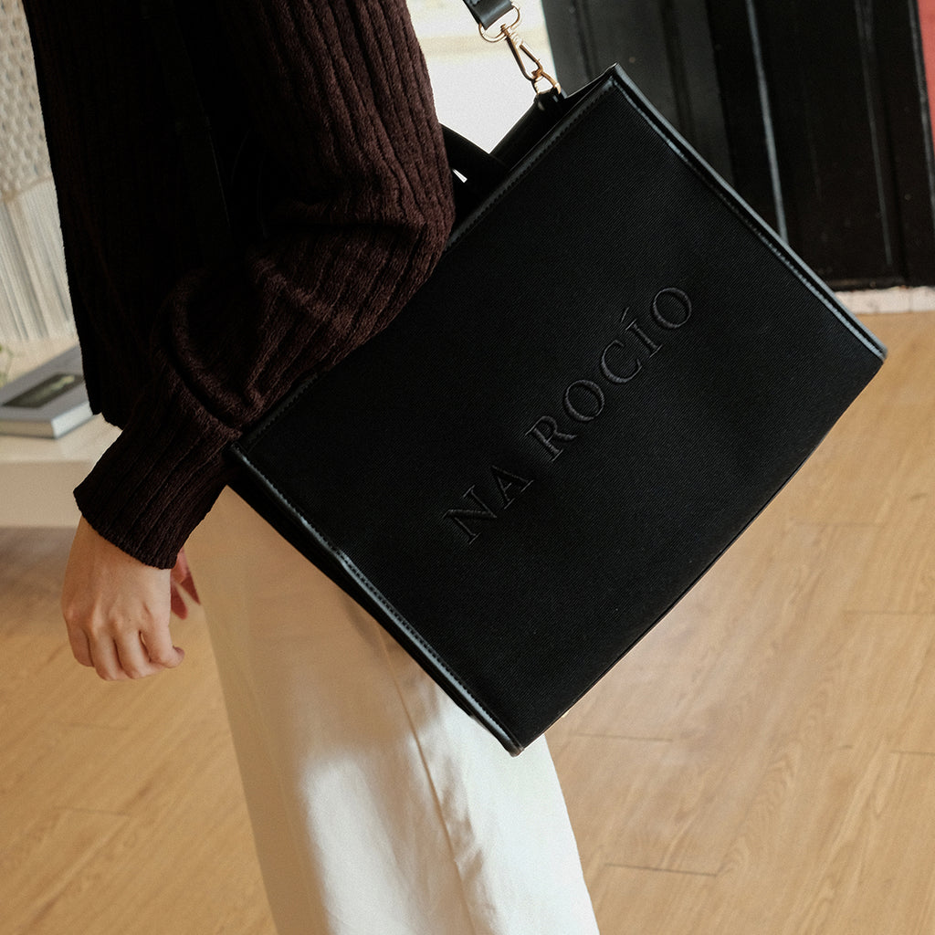 Faye Tote M / Full Black