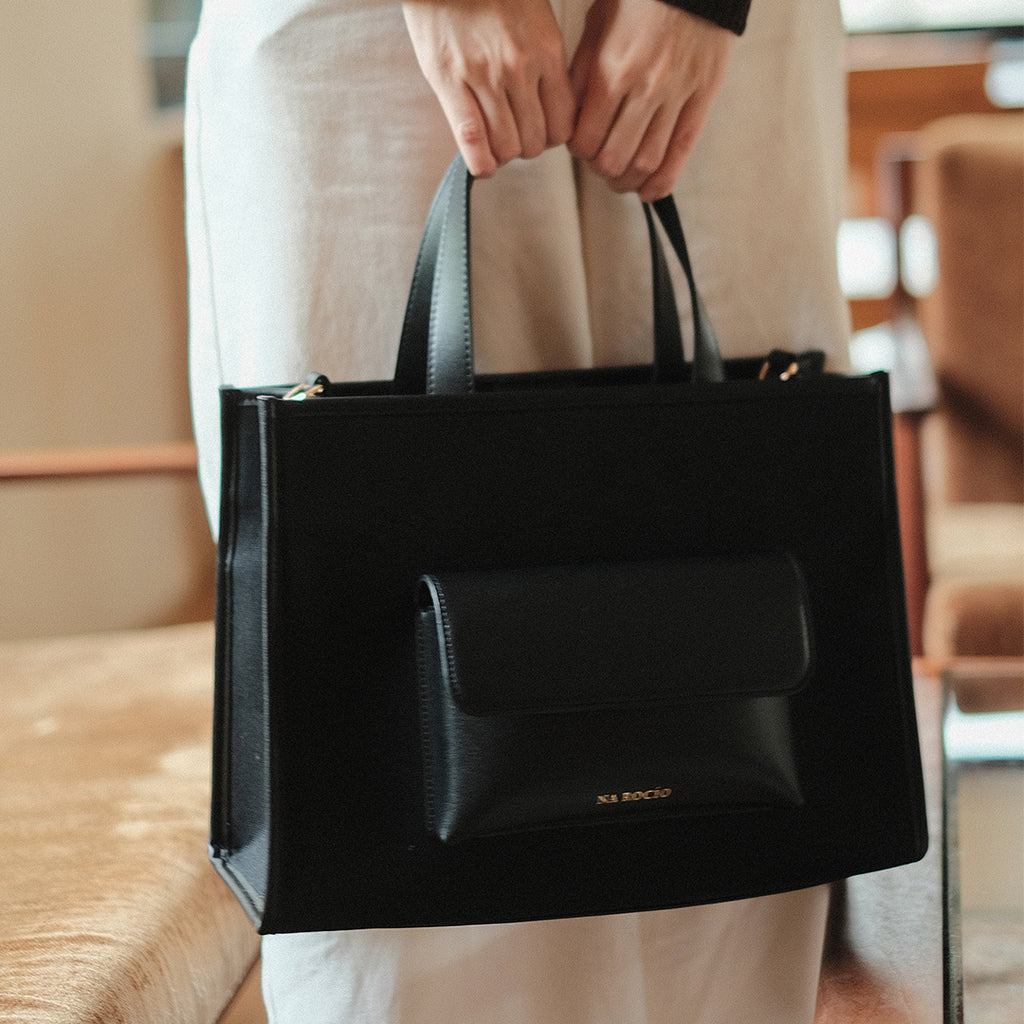 Faye Tote M / Full Black