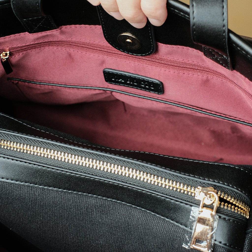 Faye Tote M / Full Black