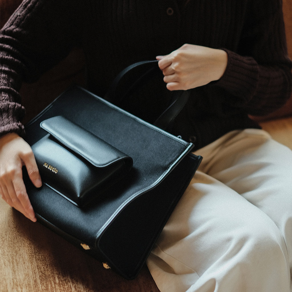 Faye Tote M / Full Black